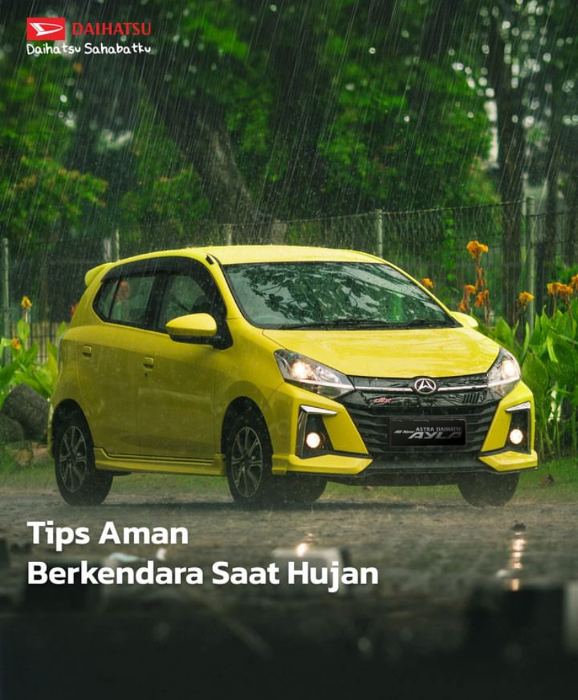 Tips Aman Berkendara Saat Hujan